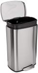 Amazon Basics 50L Smudge-Resistant Trash Can