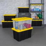 Sterilite 27 Gallon Stackable Storage Bins, 4-Pack