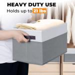 4 Pack Large Storage Bins with Lids