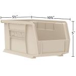 Akro-Mils Blue Stackable Storage Bins, 12-Pack