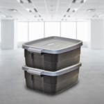 Rubbermaid Heavy Duty 10-Gal Storage Bins 6-Pack