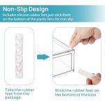 Clear Stackable Storage Drawers - 2 Pack