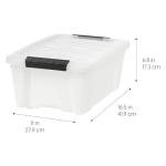 IRIS USA 13 QT Storage Boxes - 6 Pack