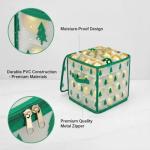 Clear Christmas Ornament Storage Box with Dividers