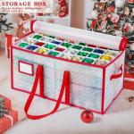 BIEBOS Waterproof Christmas Ornament Storage Box