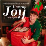 Christmas Ornament Storage Box for 64 Ornaments