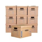 Bankers Box Small Classic Moving Boxes - 10 Pack