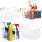 ClearSpace Clear Plastic Storage Bins for Easy Organization