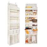 Door Hanging Organizer with 3 Bins and Side Pockets