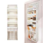 Door Hanging Organizer with 3 Bins and Side Pockets