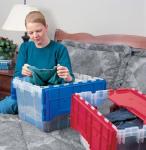 Akro-Mils 12 Gallon Stackable Storage Container