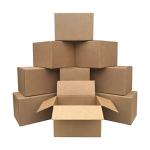 Medium Cardboard Moving Boxes 10-Pack, 18"x14"x12