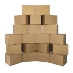 Medium Moving Boxes 20-Pack for Packing and Storage