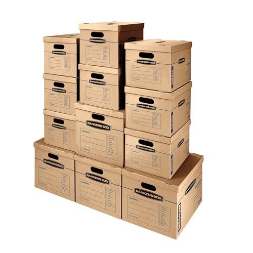 Bankers Box Moving Box Kit - 12 Pack