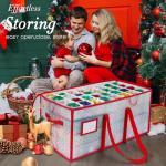 BIEBOS Waterproof Christmas Ornament Storage Box