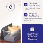 HOMZ Heavy-Duty 64 Quart Storage Bins, 2-Pack