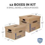 Bankers Box Moving Box Kit - 12 Pack