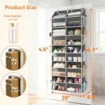 Extra Large Over Door Organizer with 10 Compartments
