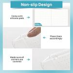 44 PCS Clear Plastic Drawer Organizer Set