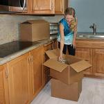 Medium Cardboard Moving Boxes 10-Pack, 18"x14"x12