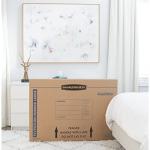 Large Moving Boxes for TVs and Mirrors - 4 Pack