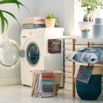 Magnetic Wooden Lint Bin for Laundry Organization