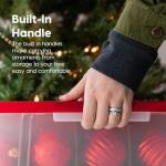 IRIS USA Stackable Ornament Storage Bins - 2 Pack