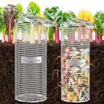 EcoBrisa 2-Pack Outdoor Worm Composting Bins