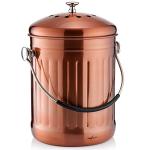 RED FACTOR Kitchen Compost Bin with Dual Filters