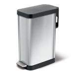 Glad Slim Kitchen Trash Can with Odor Control
