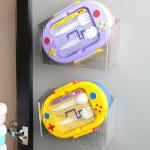 2 Pack Clear Cabinet Door Organizer Bins