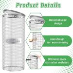 EcoBrisa 2-Pack Outdoor Worm Composting Bins