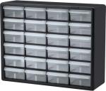 24-Drawer Plastic Storage Cabinet for Easy Organization