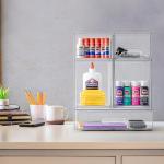 Stackable Clear Acrylic Storage Bins - 5 Pack