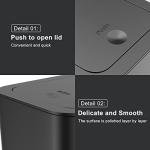 NETDOT 3 Pack Small Trash Can with Lid