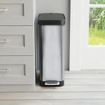 Glad Slim Kitchen Trash Can with Odor Control