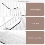 2 Pack Clear Cabinet Door Organizer Bins