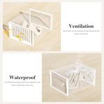 X-Large Clear Shoe Storage Boxes - 12 Pack