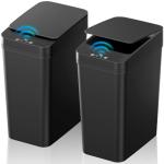 KOEYLE Touchless Bathroom Trash Can 2 Pack