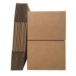 Large Cardboard Moving Boxes, 12-Pack, Brown