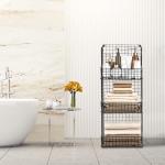 Stackable Wire Storage Baskets for Home Organization