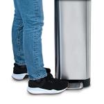Glad Slim Kitchen Trash Can with Odor Control