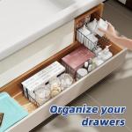 6 Pack Large Black Wire Storage Baskets