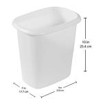 Rubbermaid 1.5-Gallon White Vanity Trash Can