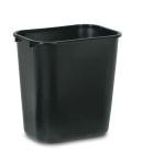 Rubbermaid Trash Can, 7-Gallon, 4-Pack, Black