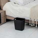 UUJOLY Small Plastic Trash Can - 3.5 Gallon