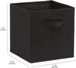Collapsible Fabric Storage Bins with Handles - 6-Pack