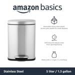 Small Space Trash Can with Soft-Close Lid