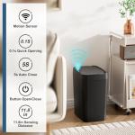 Vanpopubs 2 Pack Touchless Bathroom Trash Cans