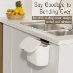 LYNLOO 1.9 Gallon Compost Bin with Lid